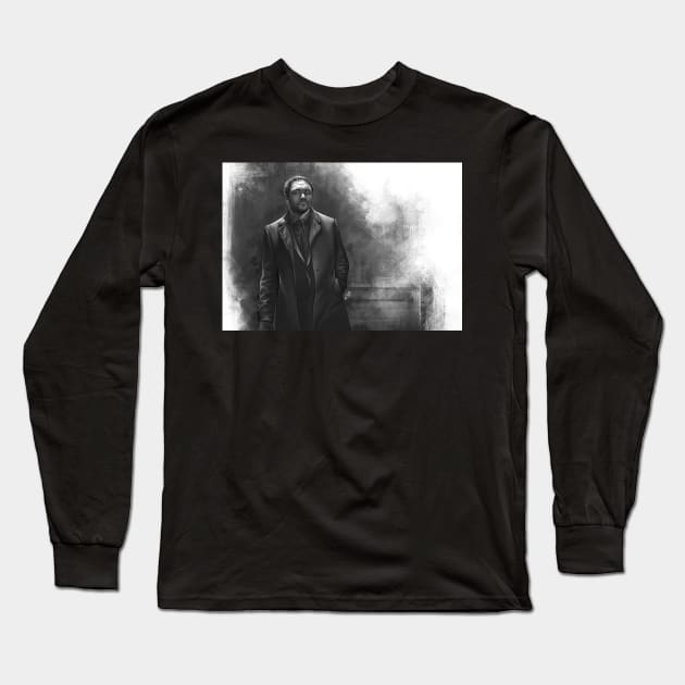 Crowley, the King of Hell Long Sleeve T-Shirt by GioGui